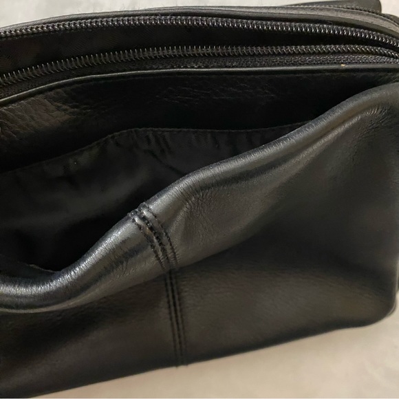 Tignanello black leather handbag - Picture 7 of 9